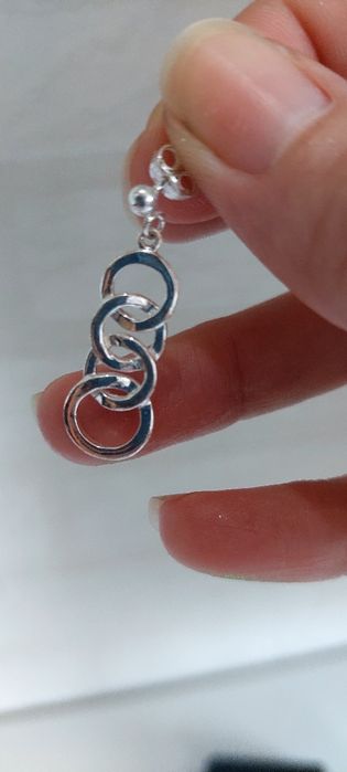 Cercei din argint model audi '