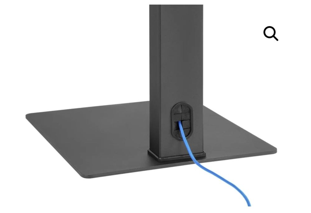 ТВ стойка, тънък дизайн, въртяща се подходяща за екрани до 70 инча