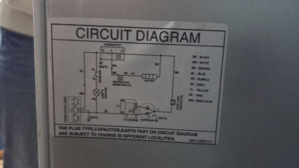 Холодильник LG б/у