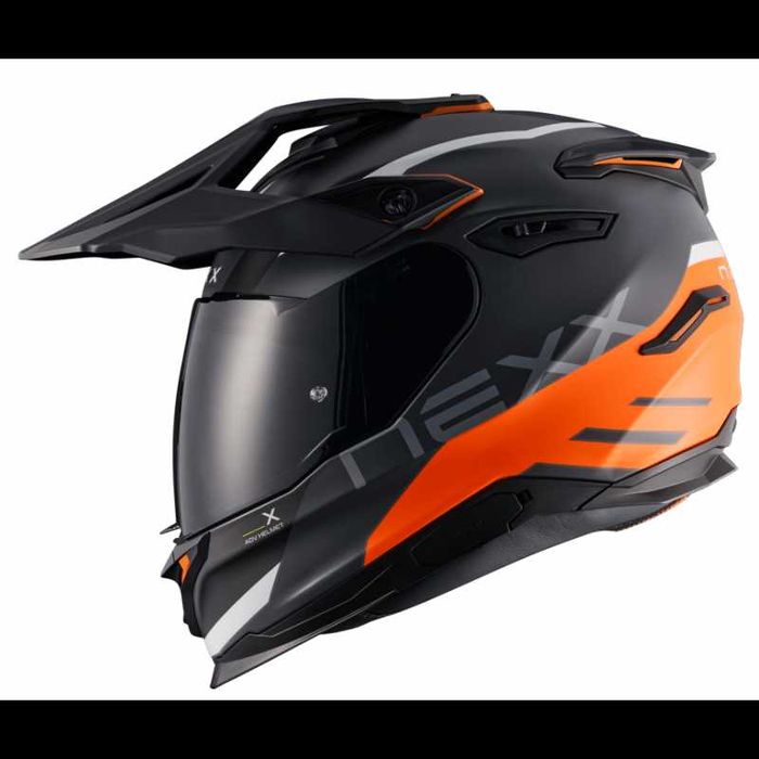 Адвенчър каска NEXX Y.Travl Quest ORANGE MATT Размери M,L,XL,2XL