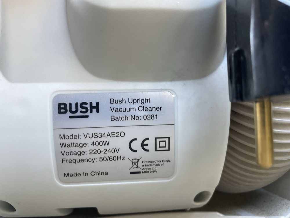 Вертикална прахосмукачка BUSH