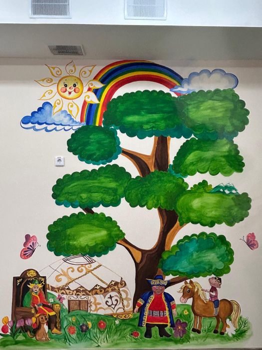 Роспись в интерьере