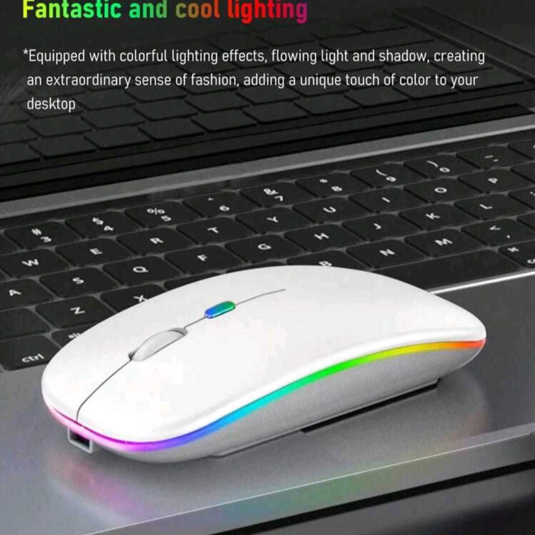 Mouse wireless, reincarcabil, conectare USB sau Bluetooth