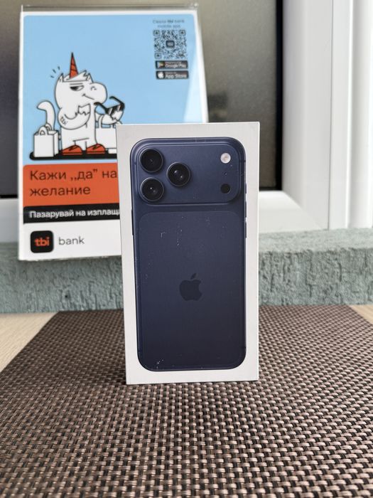 НОВ! 256Gb *ЛИЗИНГ* iPhone 17 Pro Max Deep Blue / Гаранция Айфон