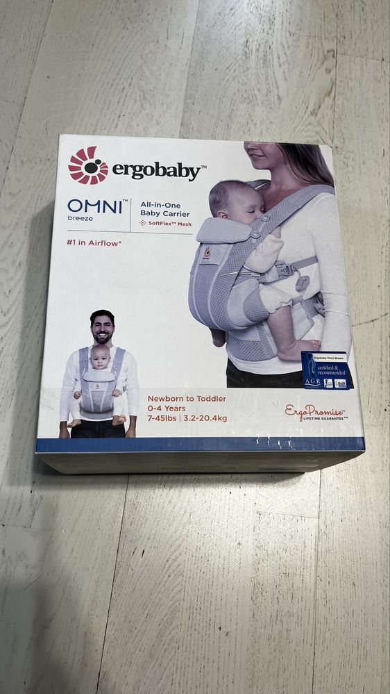 Эргорюкзак Ergobaby Omni Breeze