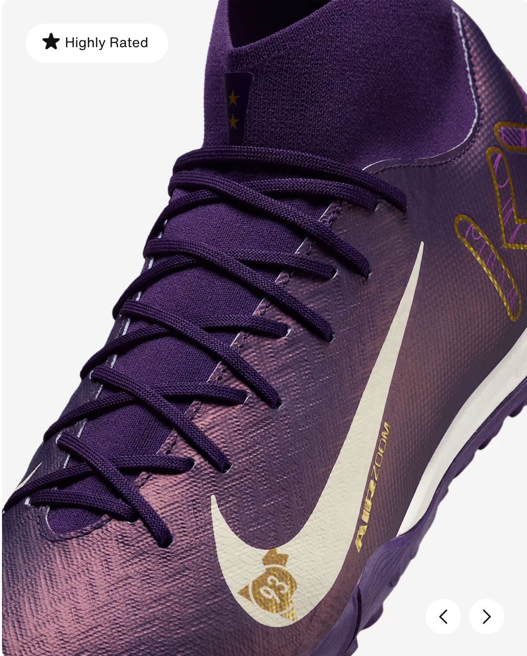 Сороконожки Nike Mercurial Superfly 10 "Kylian Mbappé"  42р. 27см