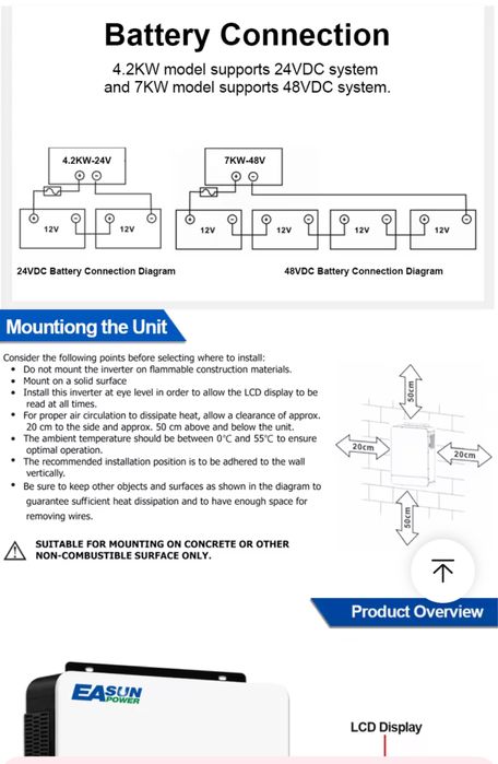 Inverter solar 6,2 kw