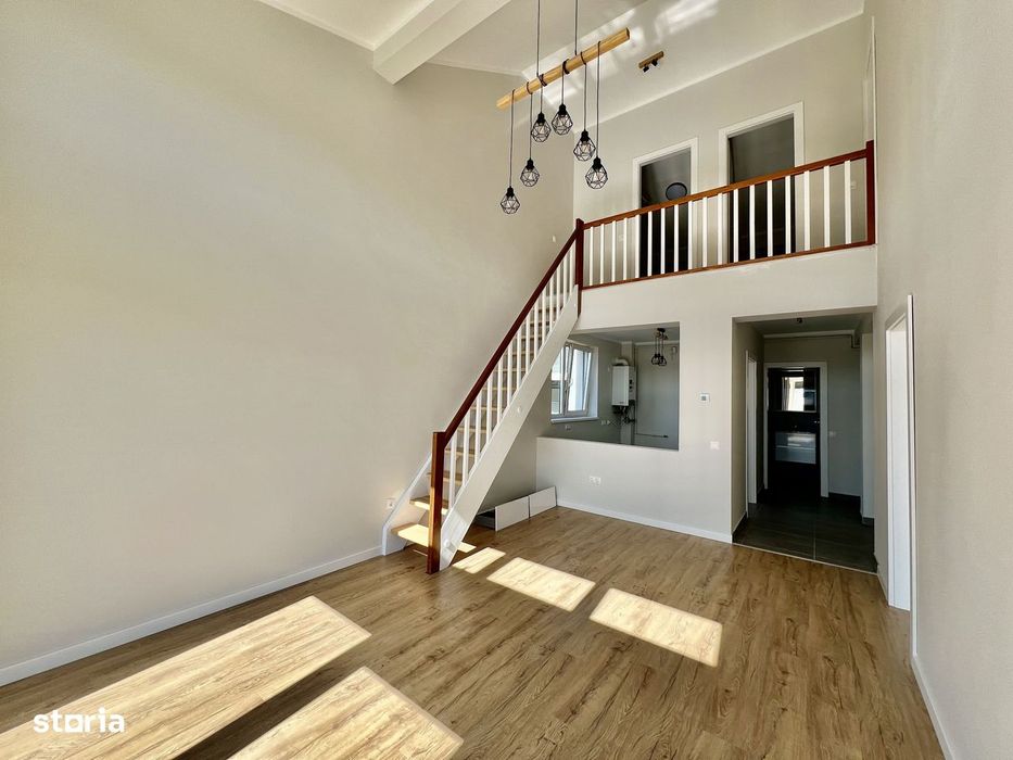 Penthouse cu priveliste - Finisat la alb, ansamblu nou