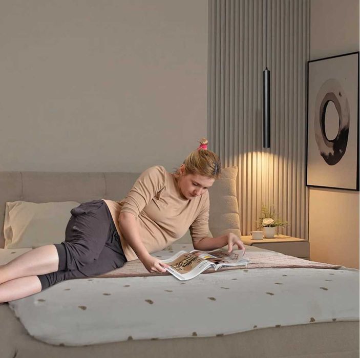 Set 2x plafoniera suspendata 3000k, 30 cm, inaltime ajustabila, LED