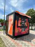 Modul container rulota comerciala