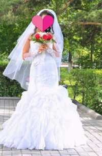 Продам очень красивое и нежное свадебное платье!