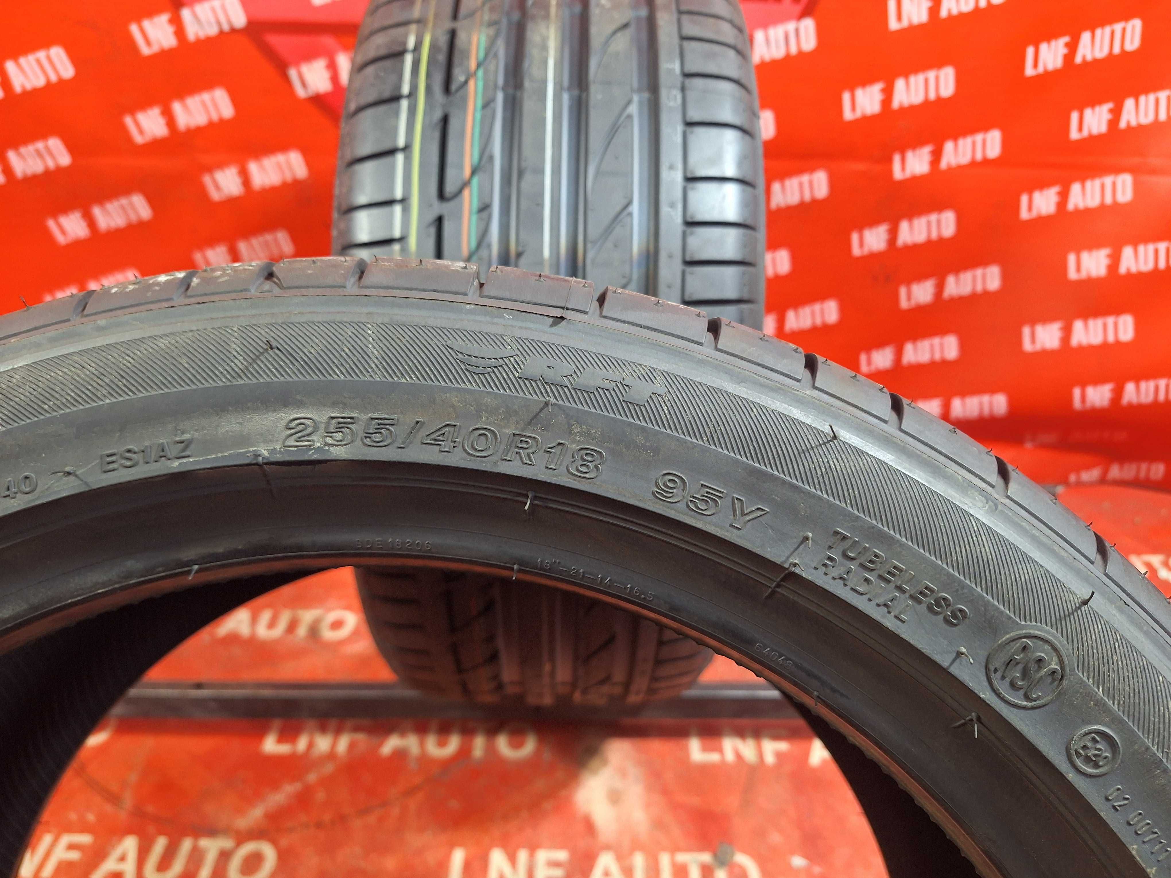 Anvelope de VARA - 255/40/18 - BRIDGESTONE - NOI - DOT 2019 RFT