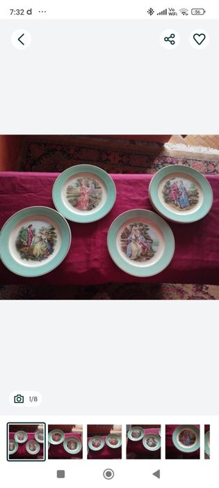 Vand set de farfurii 18 bucăți