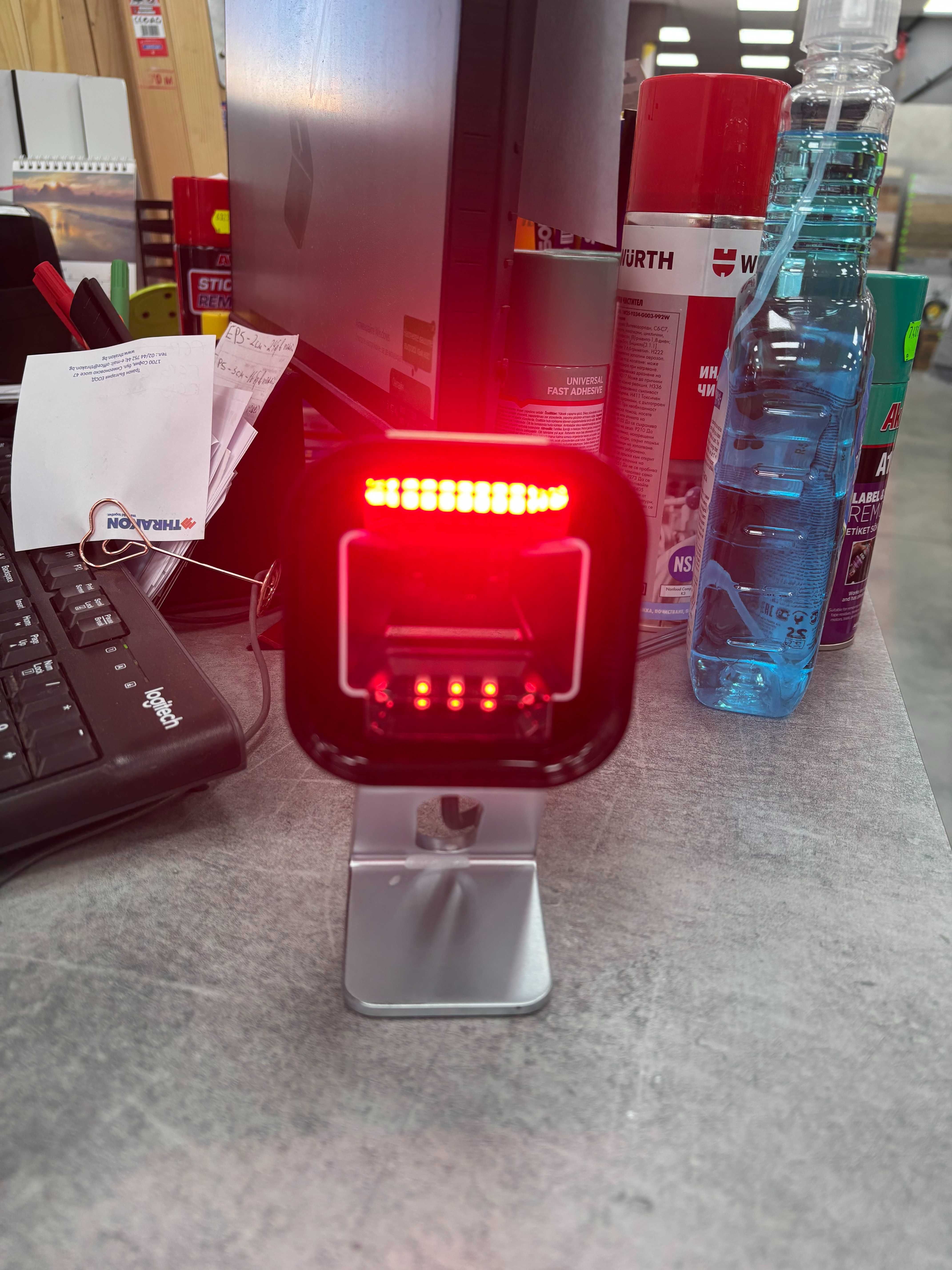 Баркод скенер Datalogic Magellan 1500i четец, 2D, DWM, USB, черен