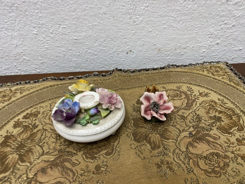 Английски порцеланов свещник с маркировка