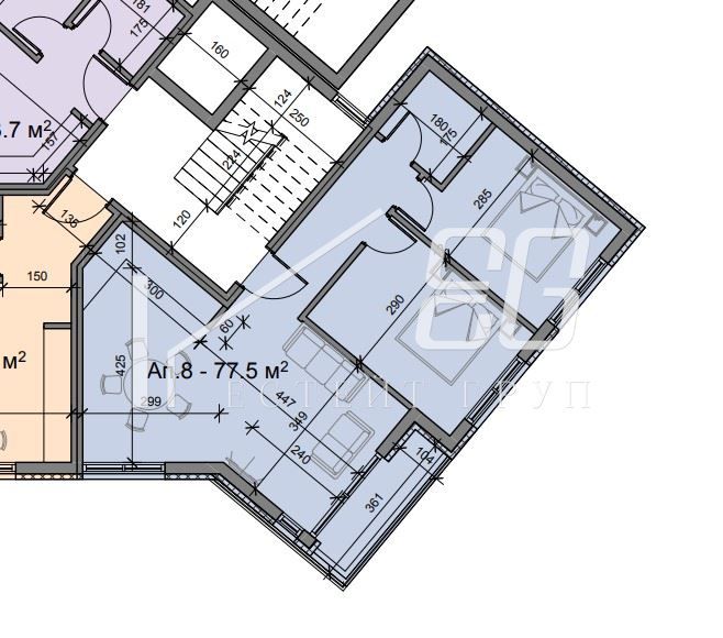 3-стаен в Варна-Цветен площ 78 цена 139500