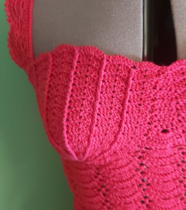 Bustiera crosetata manual