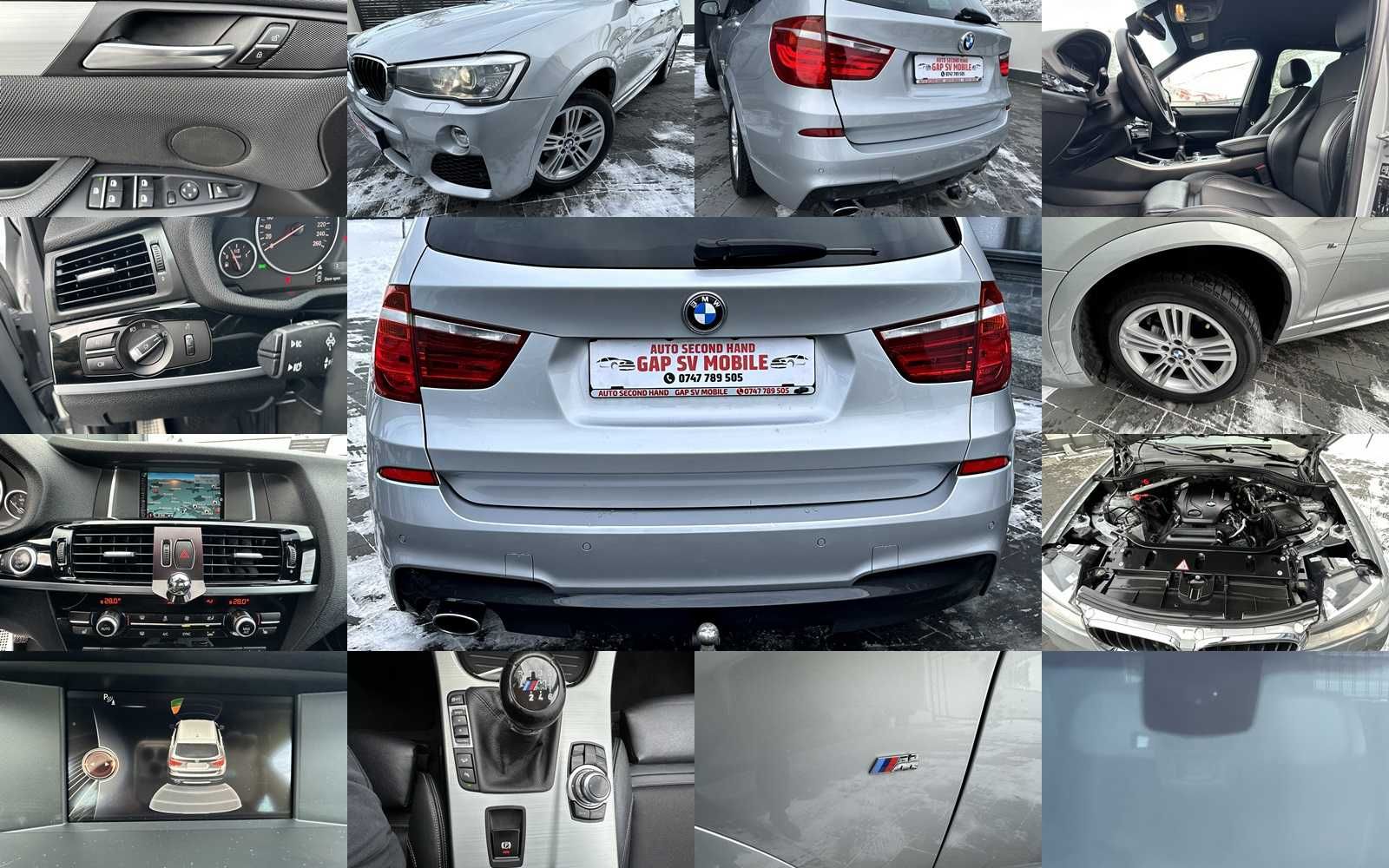 BMW X3 Xdrive 2015 2.0D 190CP euro 6 2 x M Paket 180000km