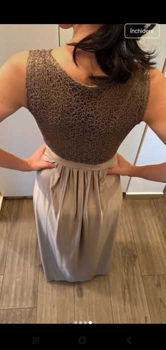 Rochie eveniment sidefata S-M