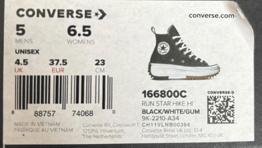 Converse Run Star Hike