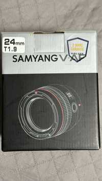 Samyang V-AF 24mm T1.9 Obiectiv Cinematic AF Montura Sony FE