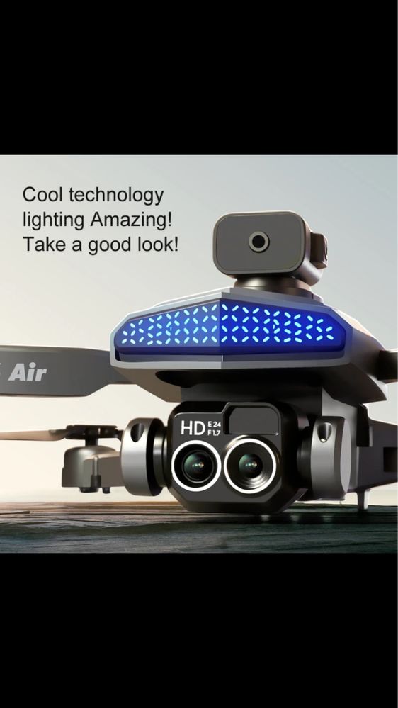 Noua mini drona D6 profeaional HD camera ajustabila
