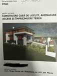 Teren 650 mp platoul cornesti cu autorizatie de construire casa