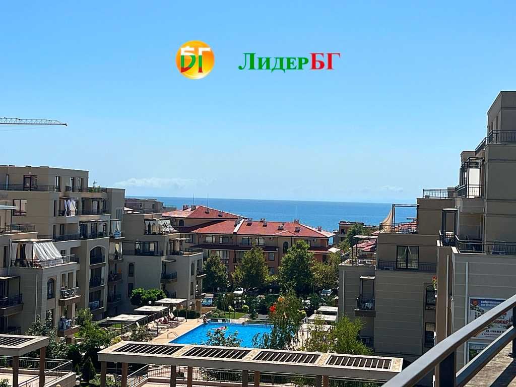 Двустаен апартамент - мезонет с гледка към морето в комплекс Луксор