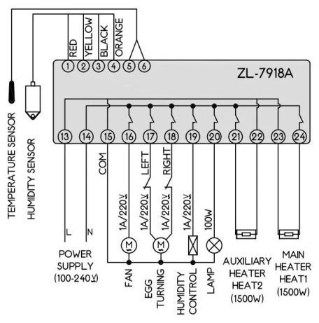Продам оригинал контроллеры Zl-7918a (XM-18) для инкубатора
