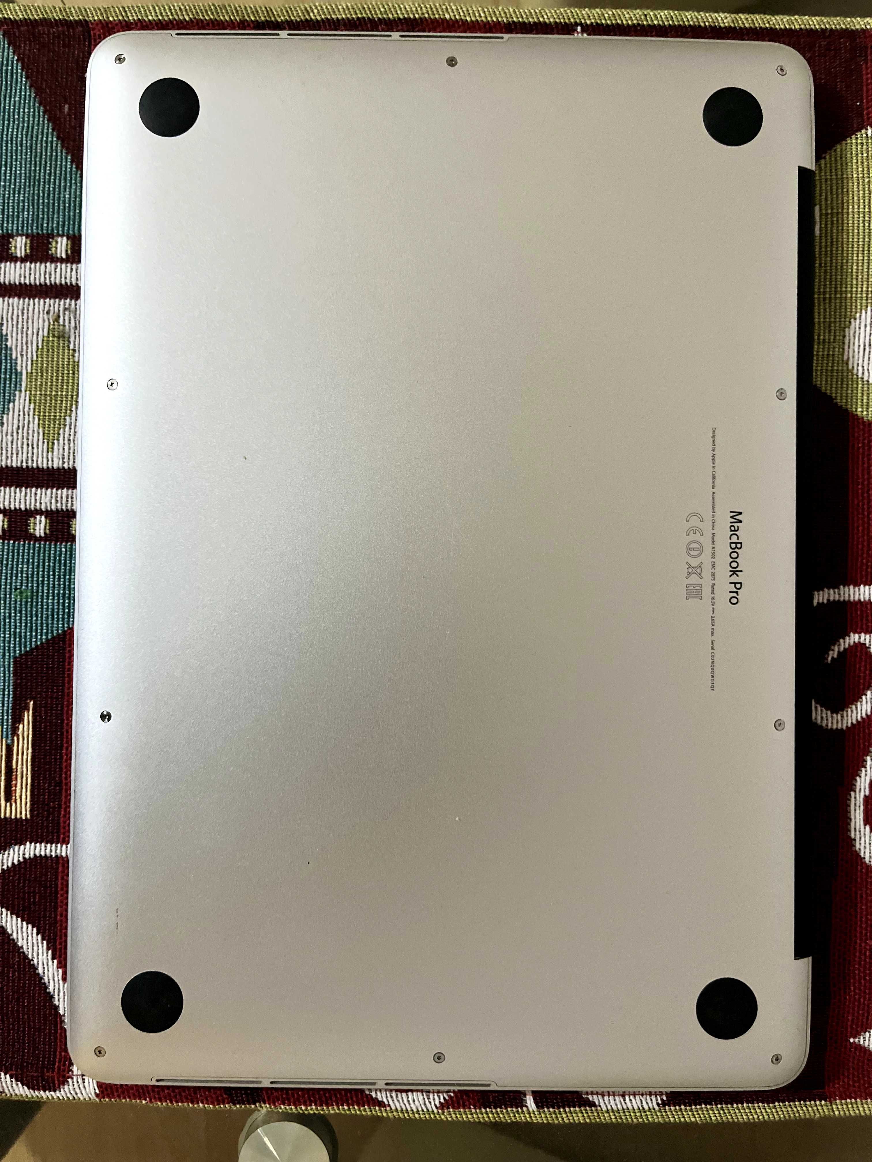 Apple MacBook PRO 13 A1502 Mid 2014 i7 2.6Gz 16GB 256GB NVMe Silver