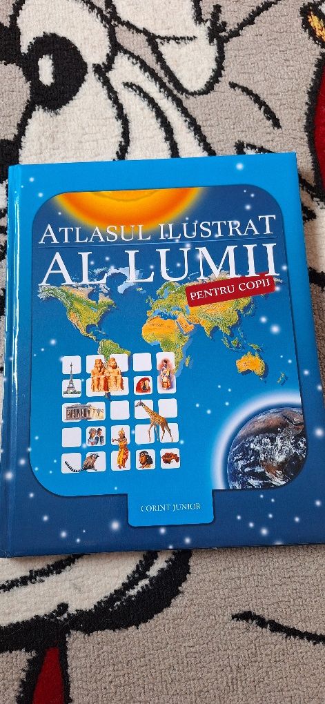 Atlasul ilustrat al lumii pt copii