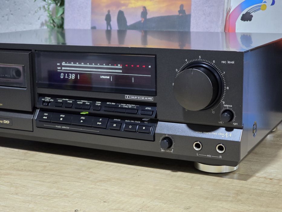 Casetofon deck TECHNICS RS-B655, direct drive, stereo hifi , class AA
