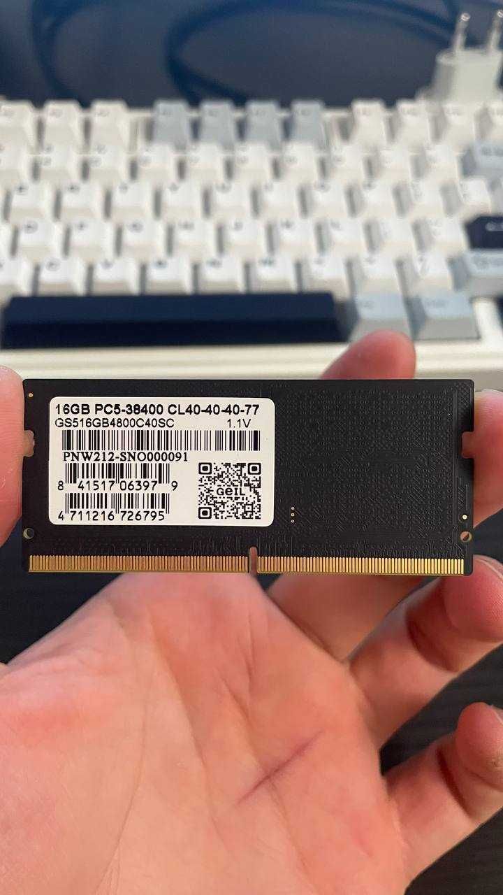 ОЗУ Geil DDR5 16GB 4800 MHz SODIMM