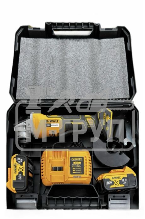 Акумулаторен ъглошлайф Девалт ХР 36V 8Ah