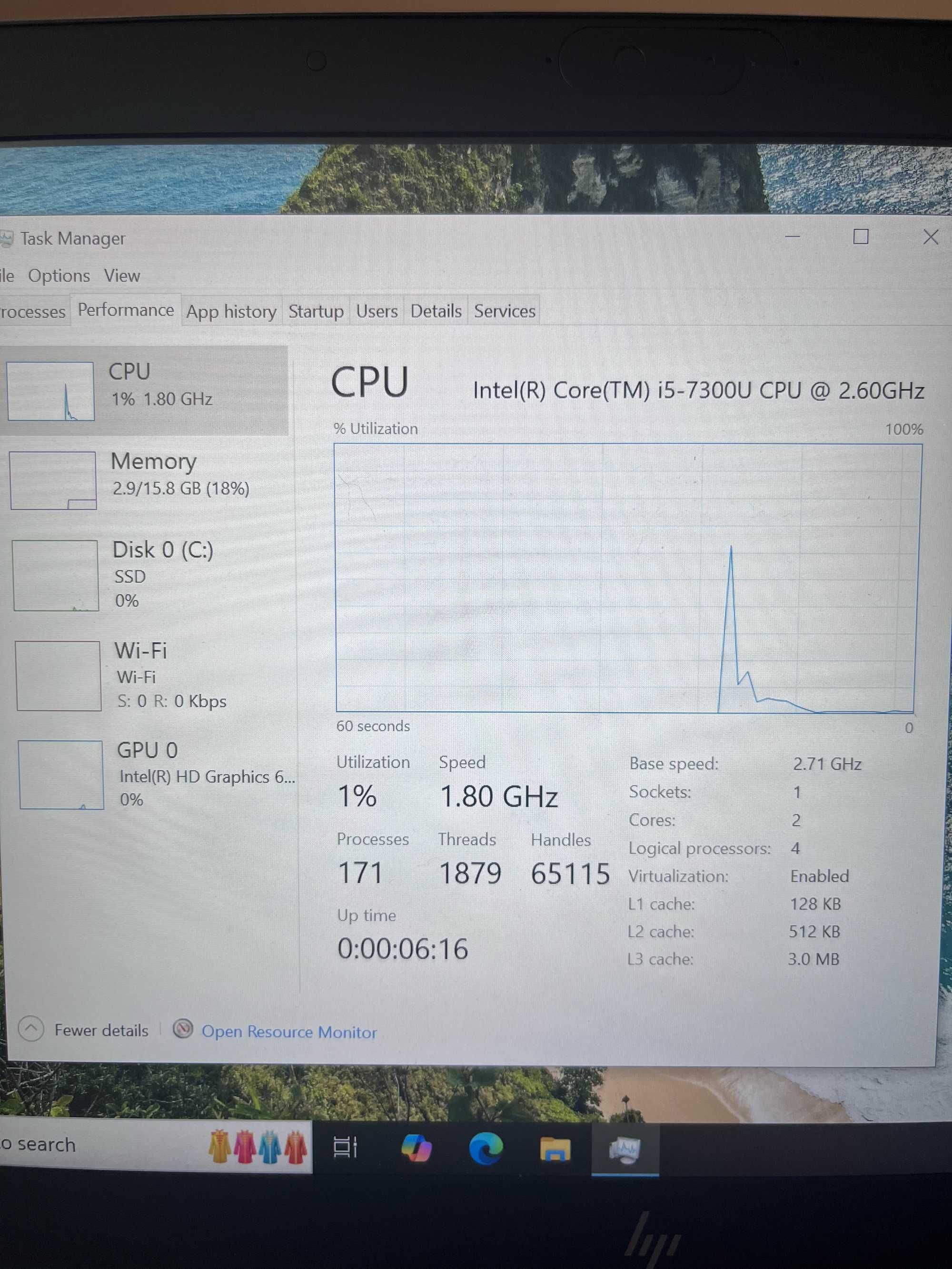 лаптоп HP macbook 840 g5
