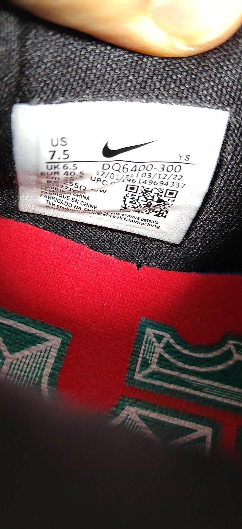 Nike Lebron 9 FC Liverpool, номер 40,5