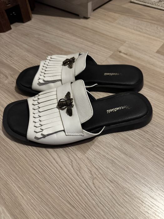 Papuci dama piele naturala