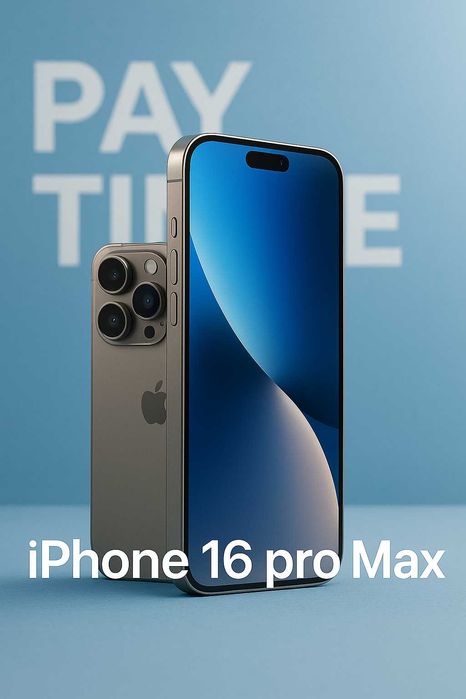Rassrochka iPhone 16 pro Max 256 GB. Nasiya savdo