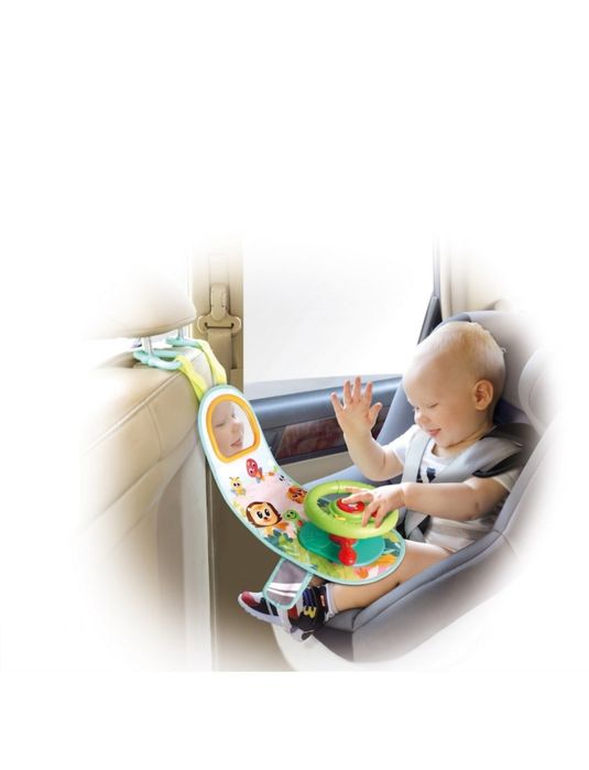 Jucarie interactiva pentru masina Hola, volan cu melodii si sunete