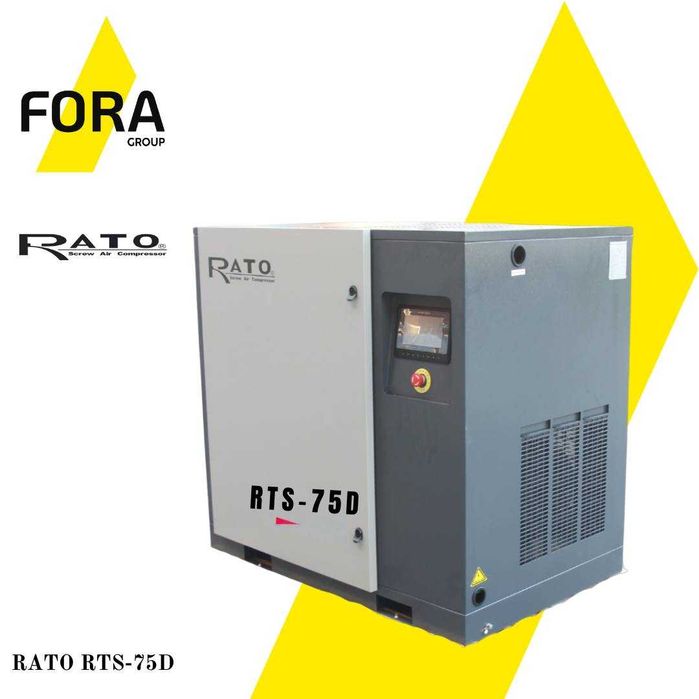 Винтовой компрессор RATO RTS-75/75DI 55 kw от FORA GROUP