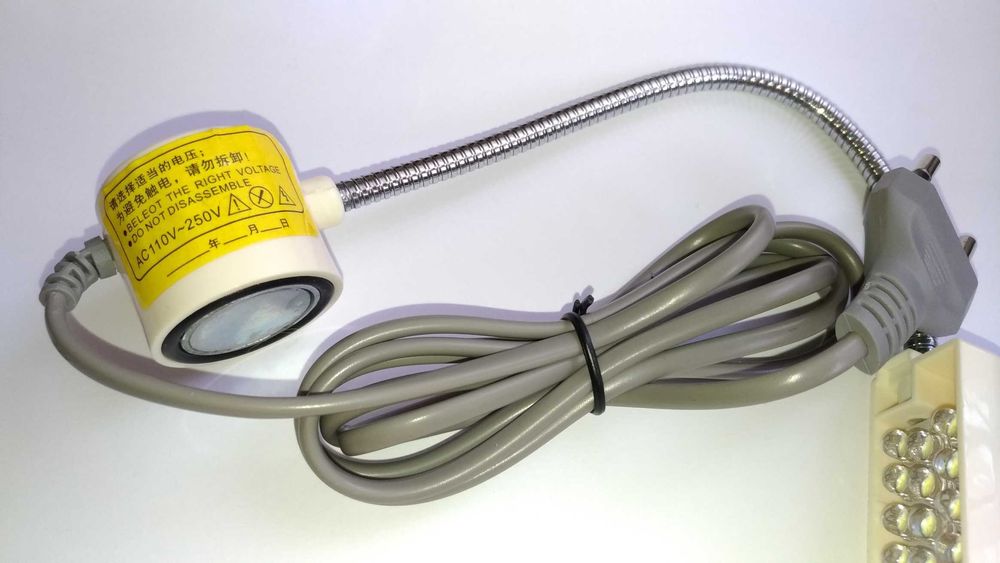 Lampa LED pentru masina cusut, mecanica fina