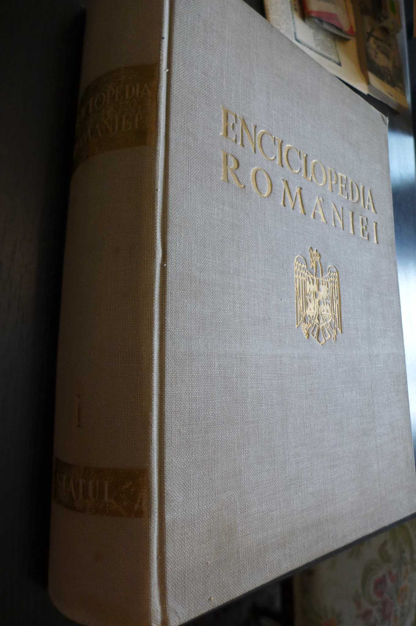 Enciclopedia Romaniei Volumul I - Dimitrie Gusti (fara portrete)