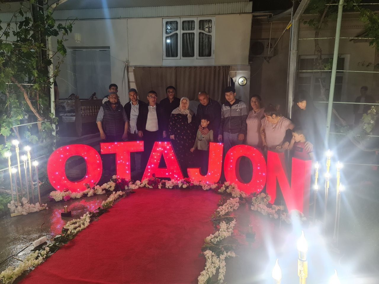 Onajon, otajon, opajon decor. Oformleniya, afarmlenya