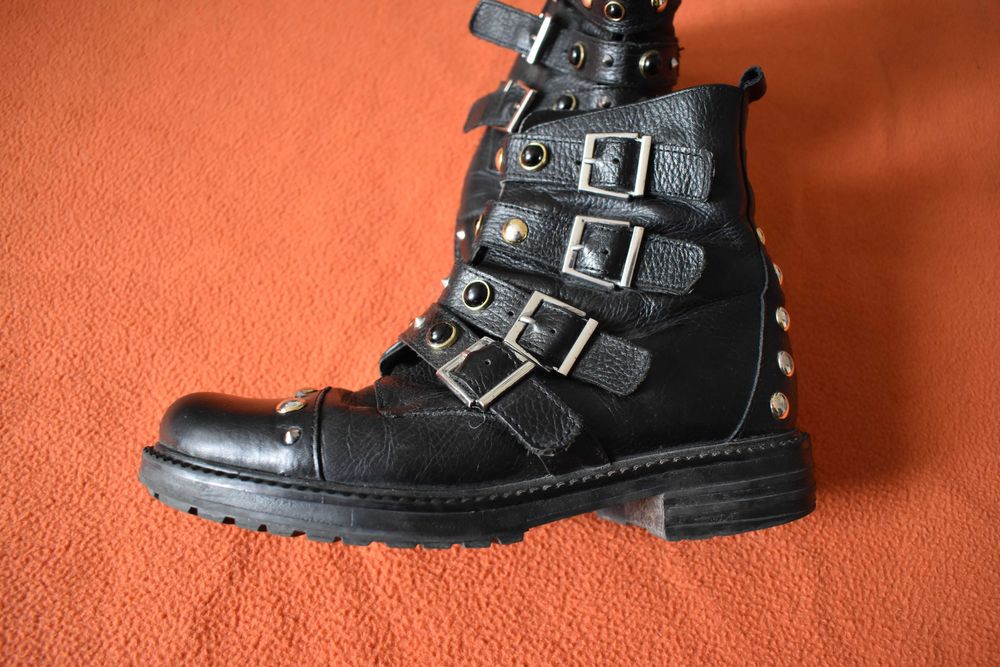 Bocanci dama din piele naturala