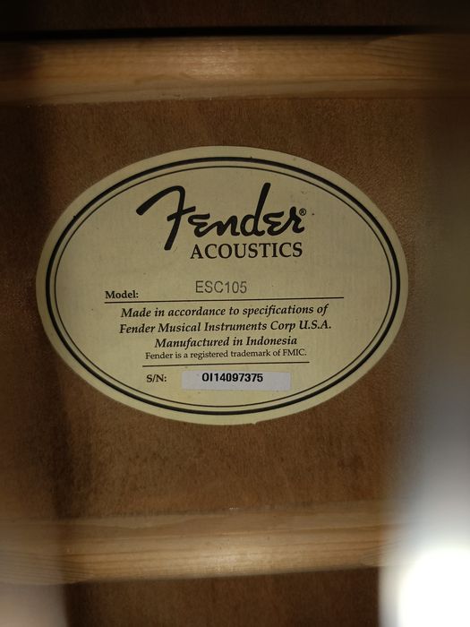Китара Tender Acoustics класическа