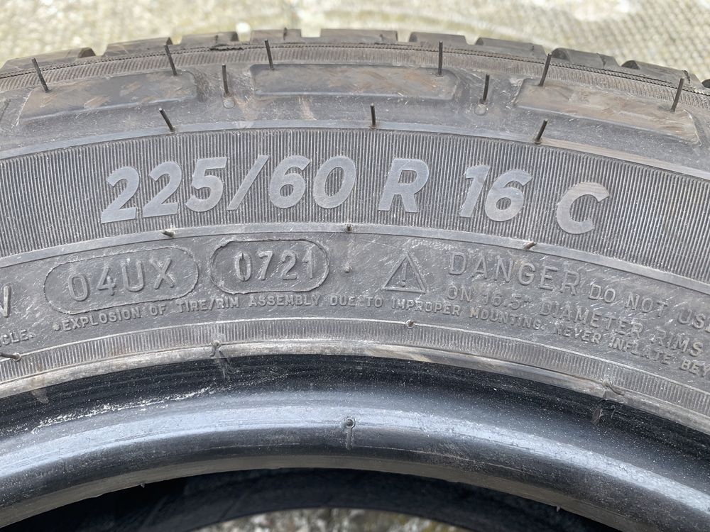 Летни гуми 225/60R16 C за бус ван V класа 225 60 16 Ц ДОТ2021