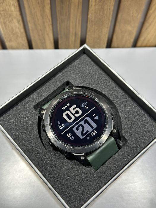 Garmin Fenix 7x Sapphire Solar - Stare foarte buna, cutie originala
