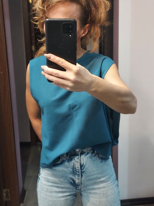 Jeans Zara wide leg, marimea 32