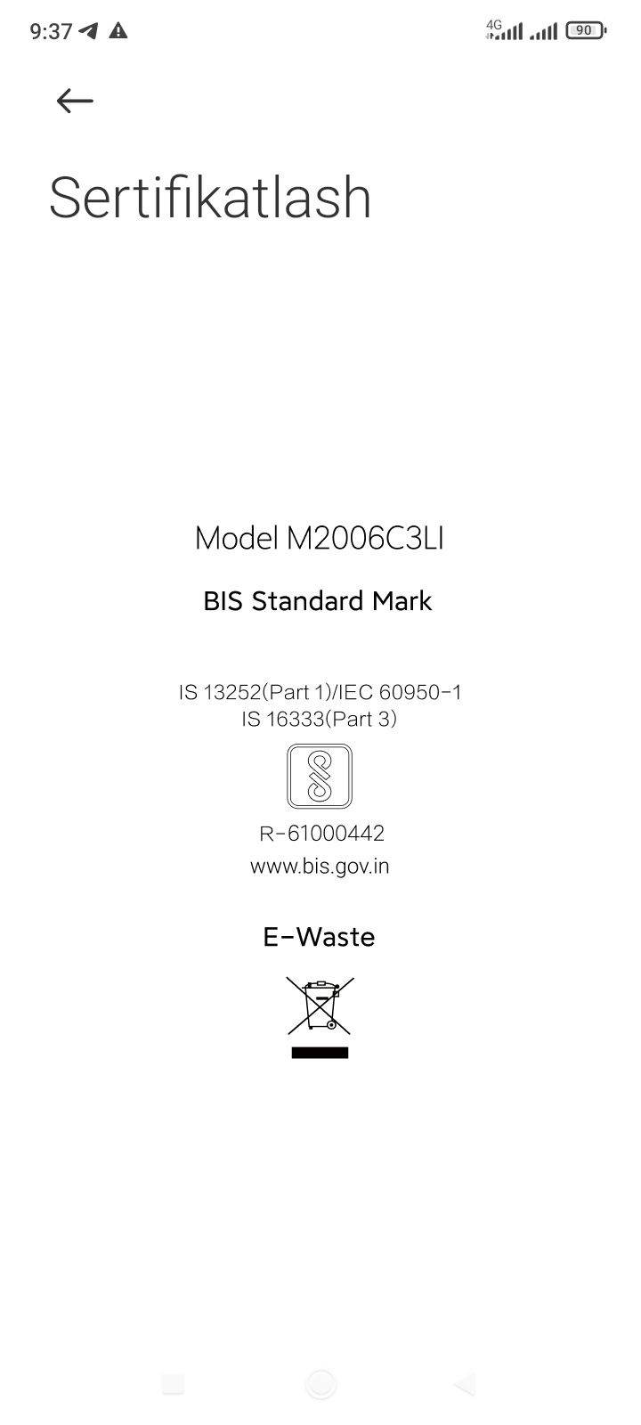 Xiaomi redmi 9 a