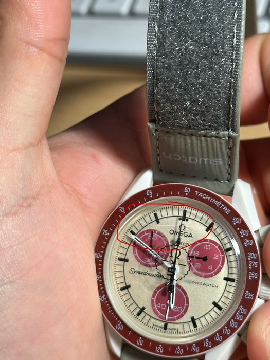 Omega MoonSwatch Pluto Original + Factura